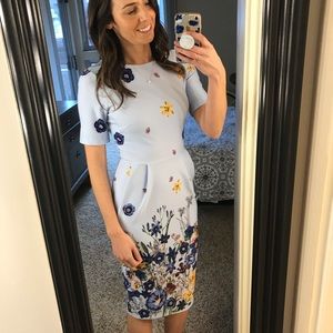 NWT ASOS floral midi dress